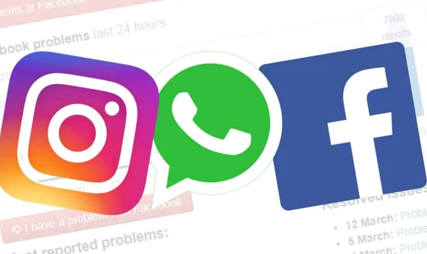 Traucēta Facebook, Instagram un citu sociālo tīklu darbība
