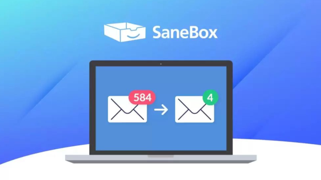 E-pasta tīrīšana SaneBox
